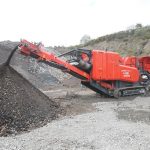 Terex Finlay I-100 röpítő törő